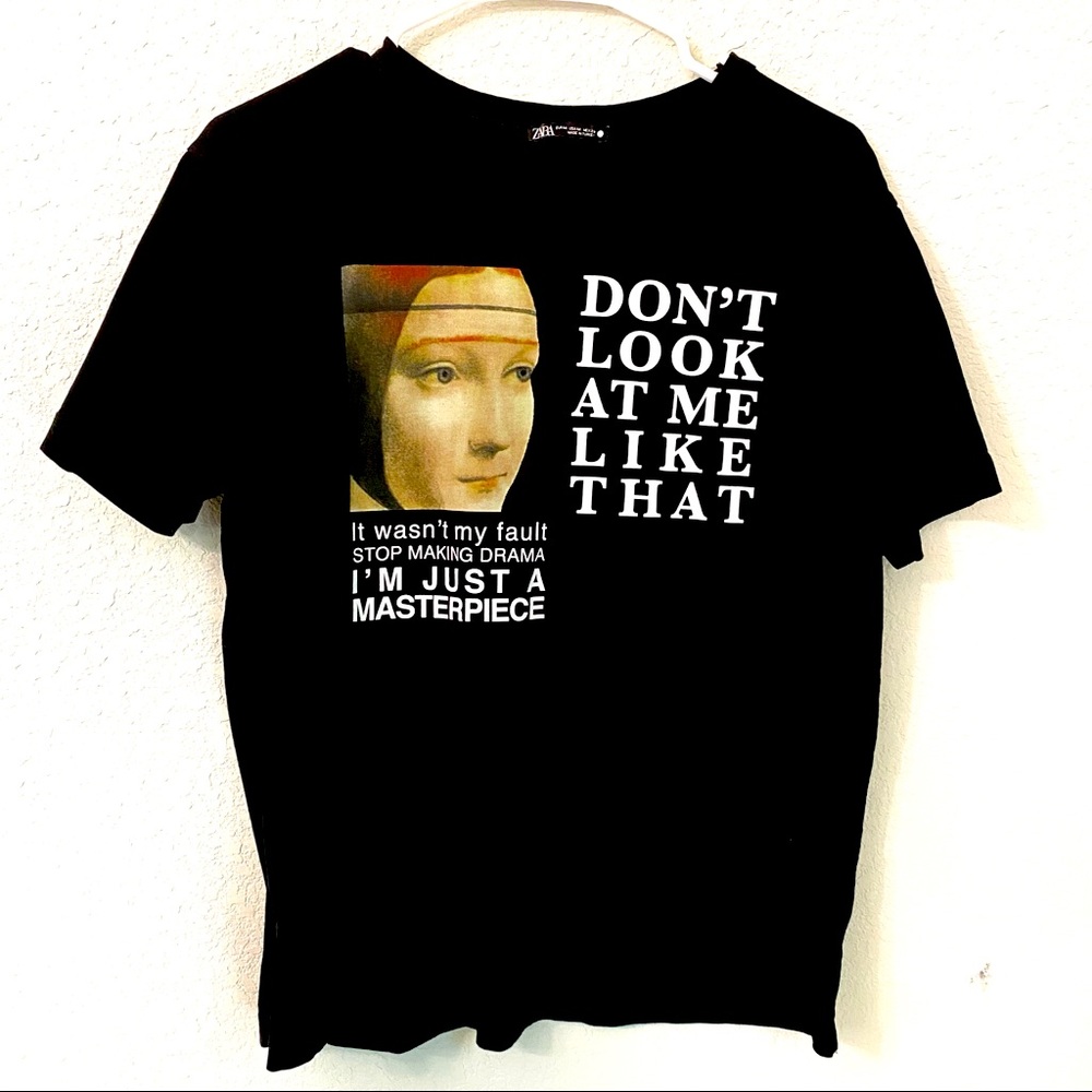 Zara Print T-shirt size M